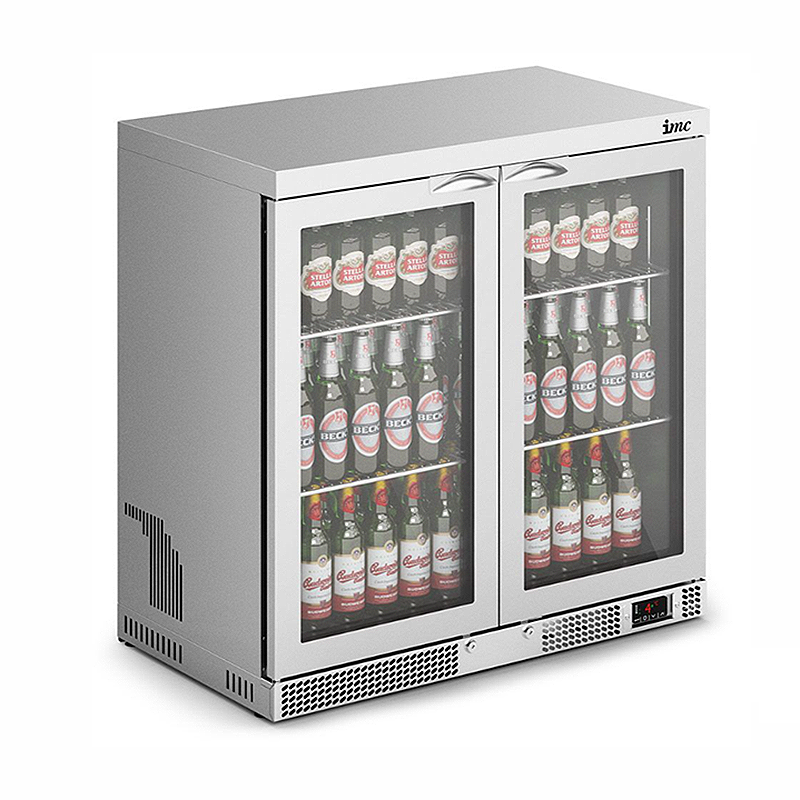 IMC Mistral F77/232/SS M90 Bottle Cooler - Double Door