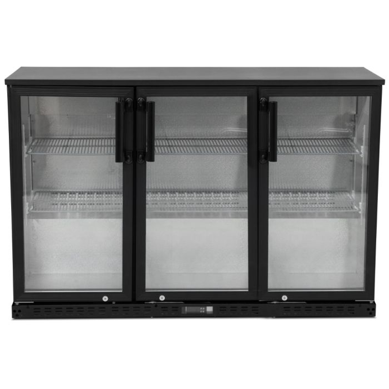 Pentland Triple Hinged Glass Door Bottle Cooler Koldbox KBC3 Front View