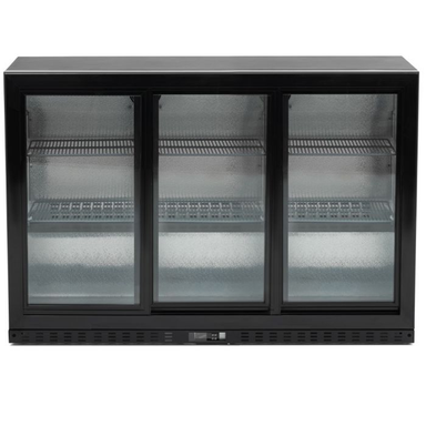 Pentland Triple Sliding Glass Door Bottle Cooler Koldbox KBC3SL Front View