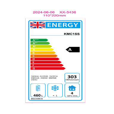 Koolmax KMC1SS Energy Label