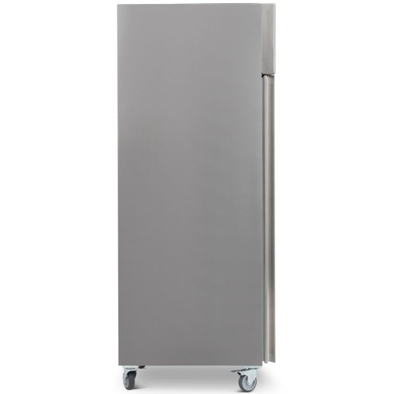 Pentland Upright Single Hinged Door Gastronorm Refrigerator Koldbox KXR600 Left Side View