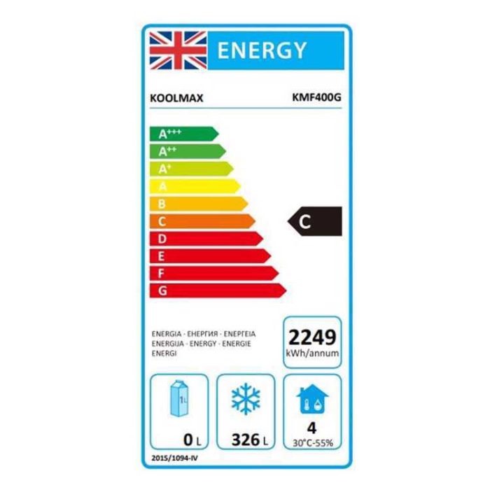 Koolmax KMF400G Energy Label