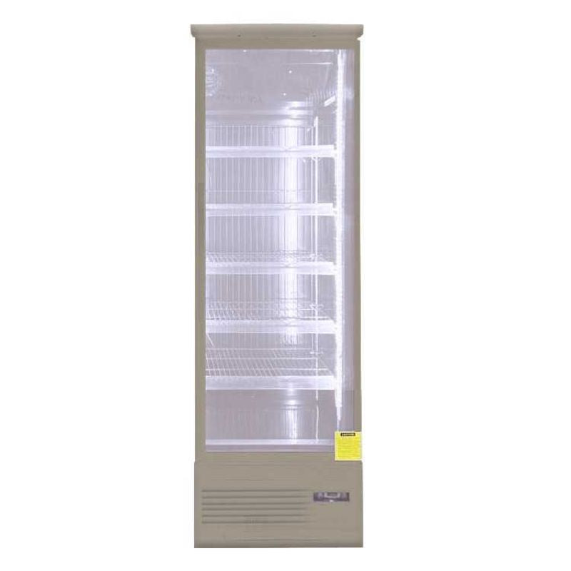 Koolmax KMF700 - Single Glass Door Freezer (Grey)