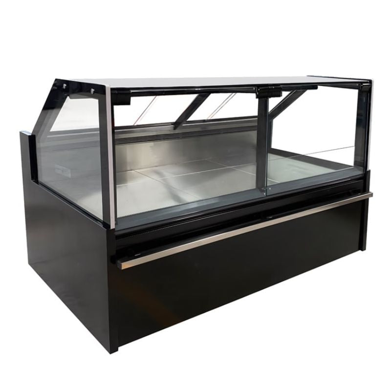 Koolmax Viande 2500mm Flat Glass Integral Meat Serve Over Counter