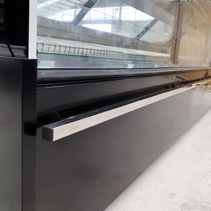 Koolmax Viande 1250mm Flat Glass Integral Meat Serve Over Counter
