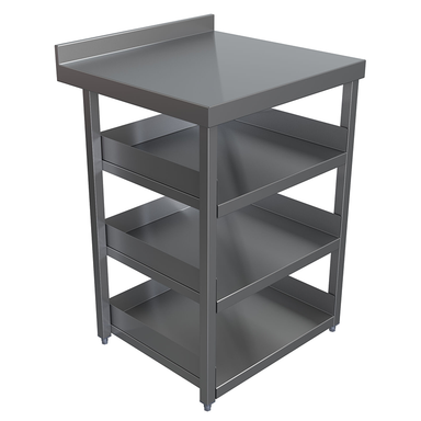 Parry Modular Bar Shelving Station MB-SS6 Left Side View