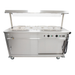 Parry Mobile Bain Marie Servery with Gantry MSB15G Front View