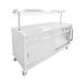 Parry Mobile Flat Top Servery with Gantry MSF12G Left Side View