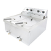 Parry Double Table Top Electric Fryer NPDF3 Right Side View