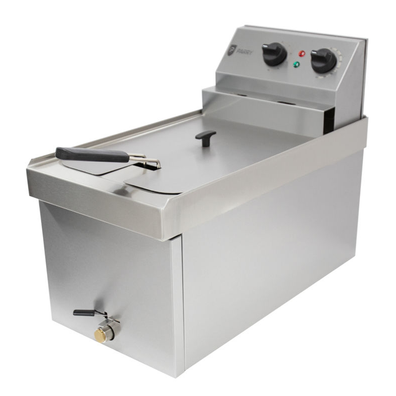 Parry Single Table Top Electric Fryer NPSF6 Right Side View