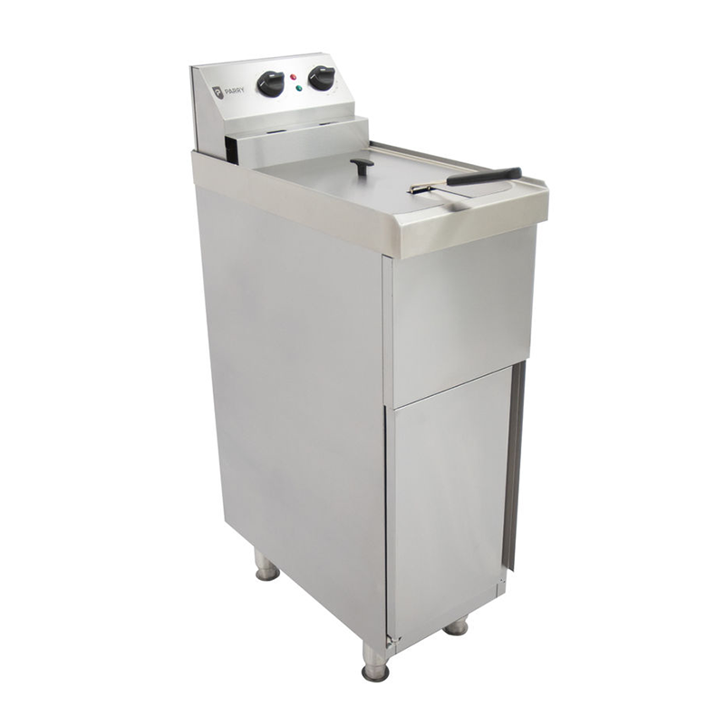 Parry Single Pedestal Electric Fryer NPSPF6 Left Side View