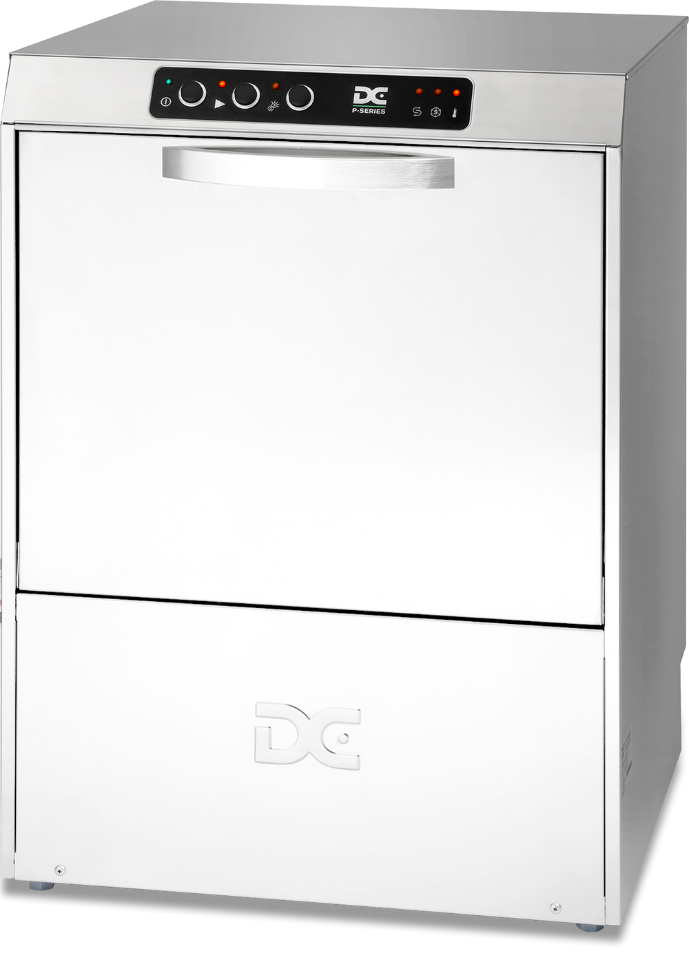 DC Premium PD50 IS front‑loading commercial dishwasher with 500x500 basket