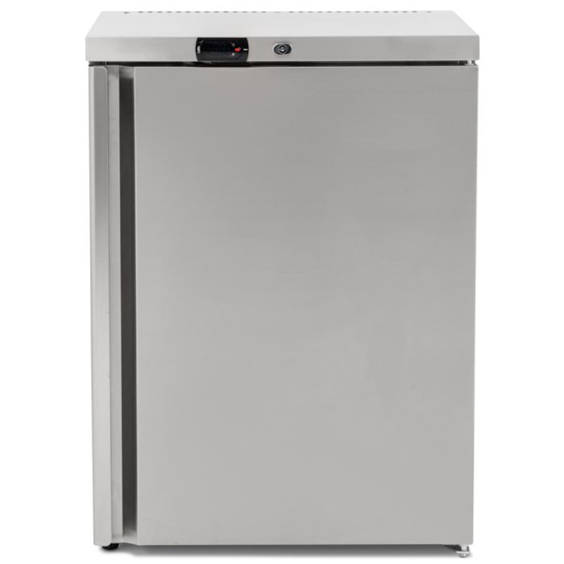 Pentland Single Hinged Door Under Counter Freezer Blizzard UCF140 Front View