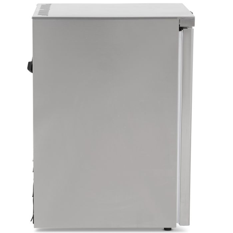 Pentland Single Hinged Door Under Counter Freezer Blizzard UCF140 Left Side View