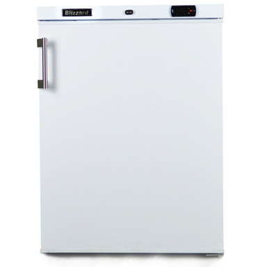 Pentland Single Hinged Door Under Counter Refrigerator Blizzard UCR140WH Front View