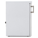 Pentland Single Hinged Door Under Counter Refrigerator Blizzard UCR140WH Left Side View