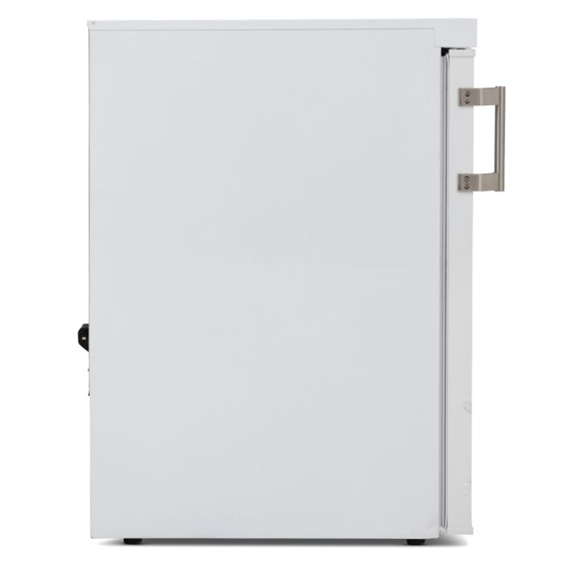 Pentland Single Hinged Door Under Counter Refrigerator Blizzard UCR140WH Left Side View