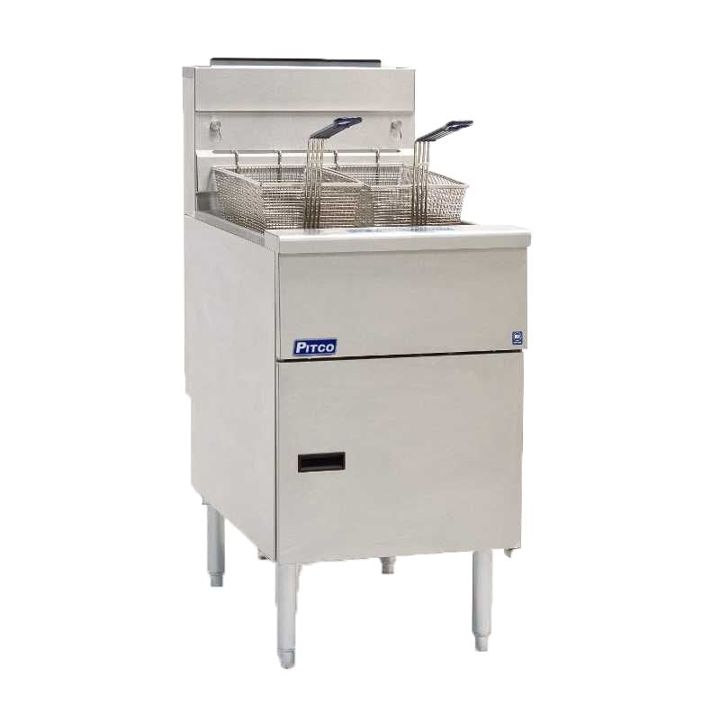 Pitco Solstice SG18S High-Capacity Commercial Gas Fryer