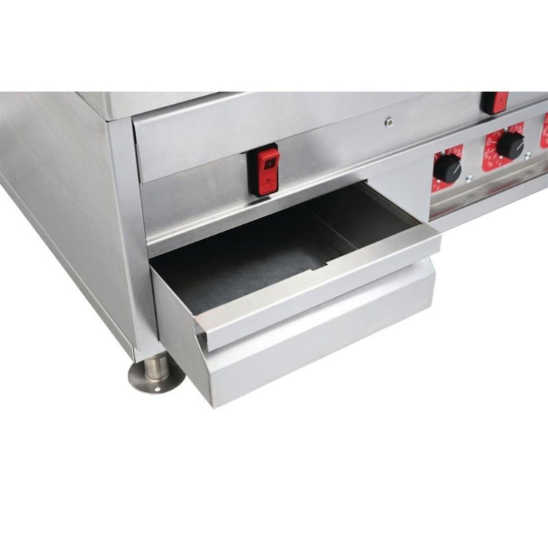 MagiKitch'n MKE/C-60 60" Commercial Electric Chrome Griddle