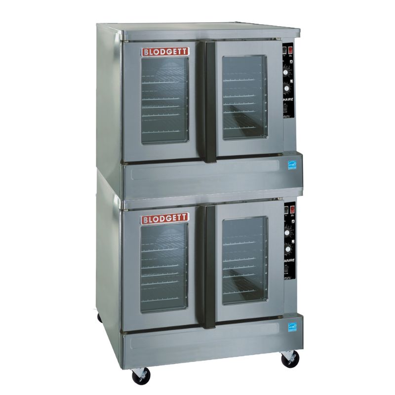 Blodgett ZEG/D Double Stacked Zephaire Commercial Gas Convection Oven
