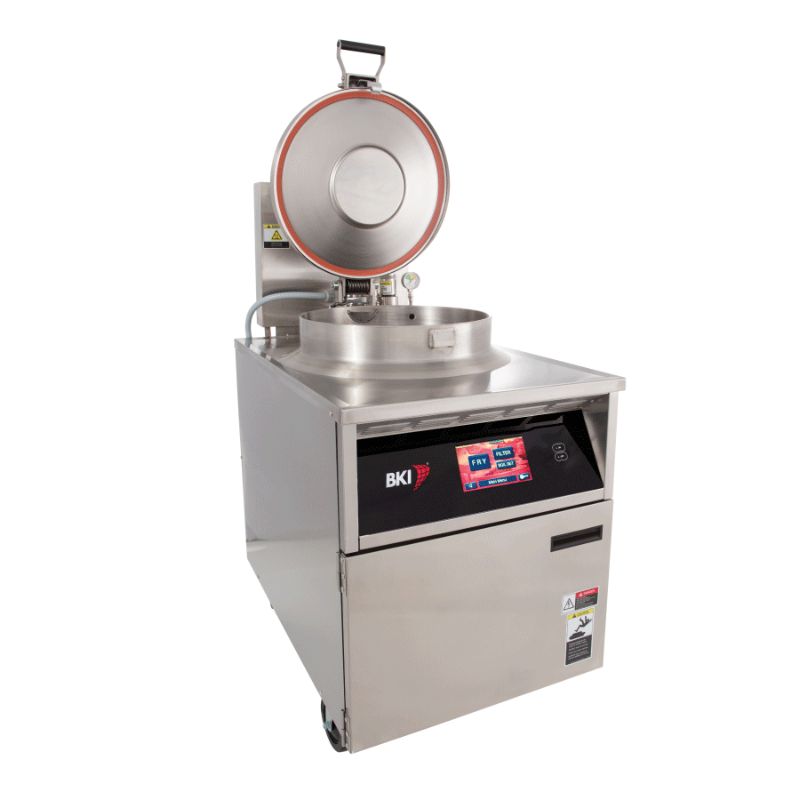 BKI FKM-TC Commercial Pressure Fryer with Built-In Filtration