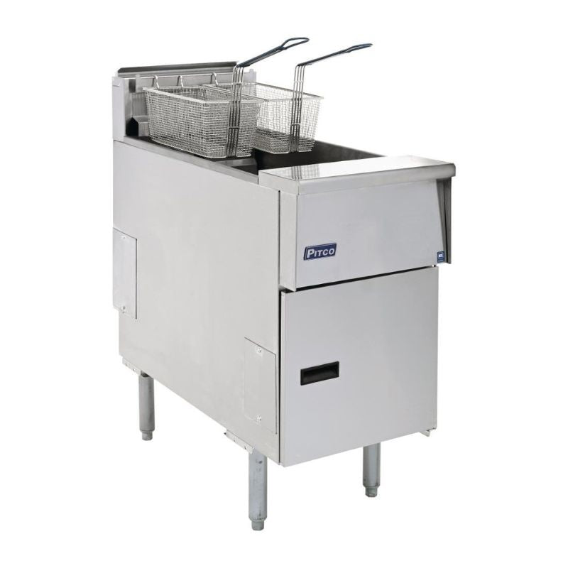 Pitco Solstice SE14 Series Solo Filter Commercial Electric Fryer