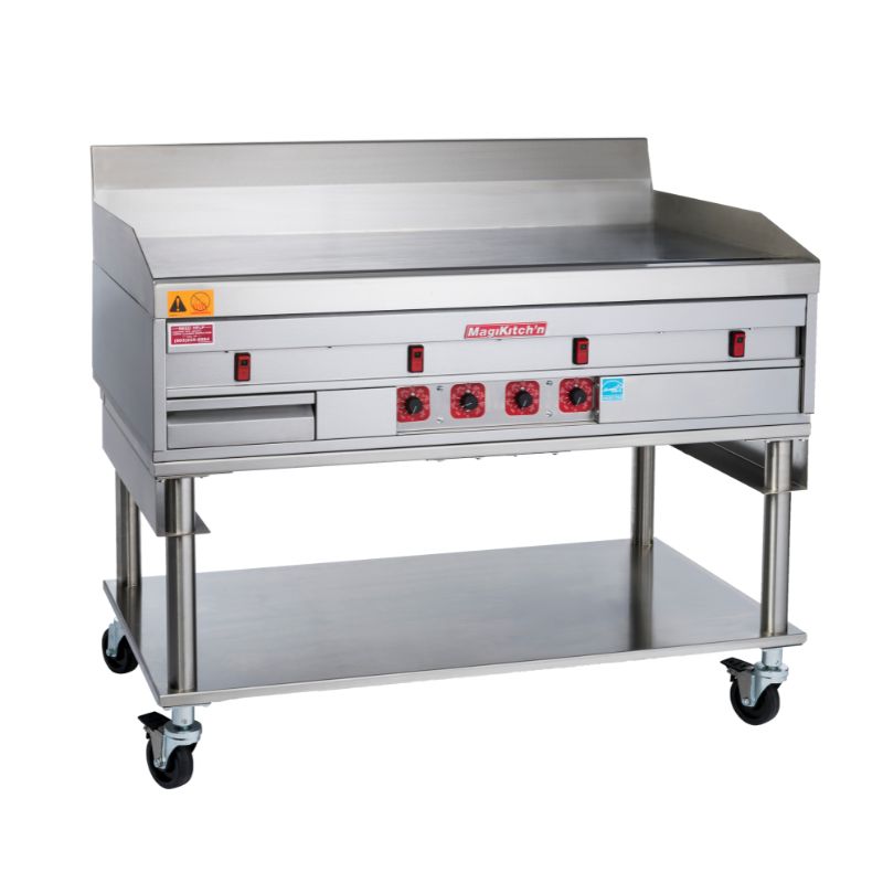 MagiKitch'n MKE/C-24 24" Commercial Electric Chrome Griddle