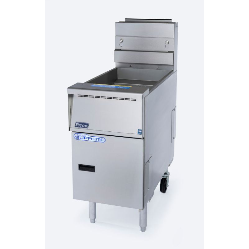 Pitco Solstice Supreme Solo Filter Commercial Gas Fryer