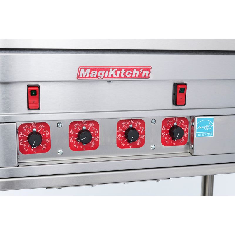 MagiKitch'n MKE/C-36 36" Commercial Electric Chrome Griddle