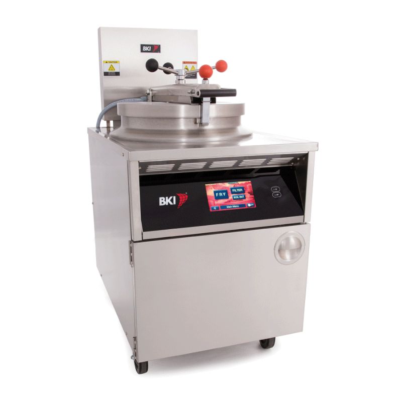 BKI FKM-TC Commercial Pressure Fryer with Built-In Filtration