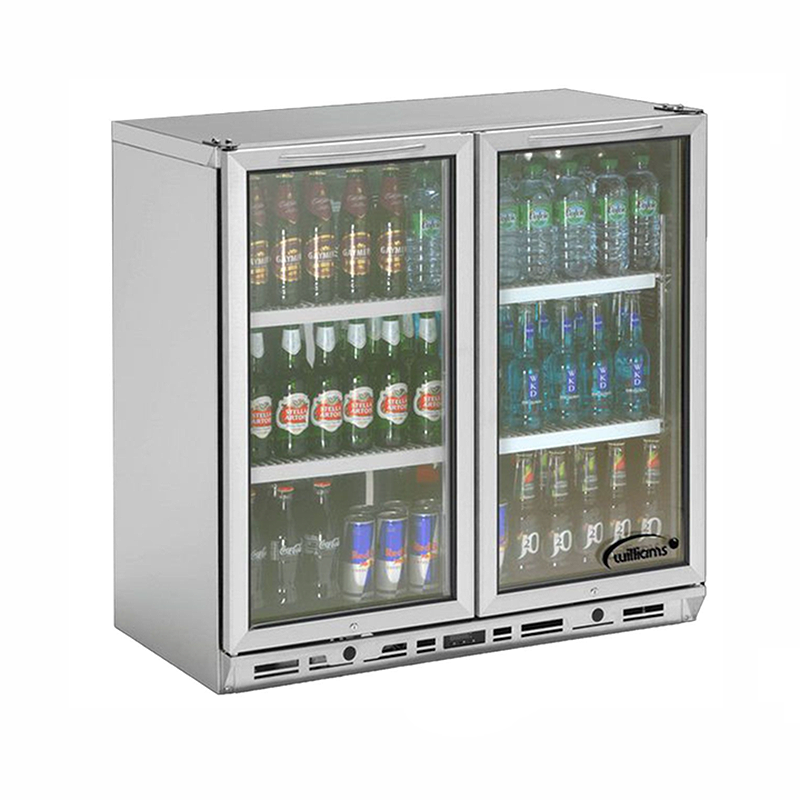 Williams BC2 SS Bottle Cooler - Double Door