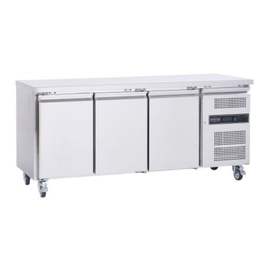 Sterling Pro Cobus SPCF300N 3-door freezer counter front view
