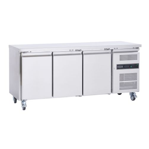 Sterling Pro Cobus SPCF300N 3-door freezer counter front view