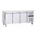 Sterling Pro Cobus SPCF300N 3-door freezer counter front view