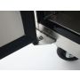 Atosa EPF3442HDSB 4 Door Preparation Counter Fridge with Splash Back, 510 Litres