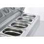 Sterling Pro Cobus SPU200PZ 2 Door Pizza Preparation Counter 5 x GN1/6, 240 Litres
