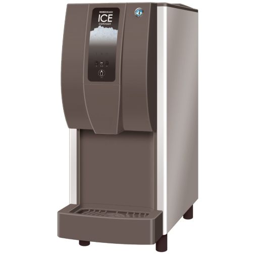 Hoshizaki DCM-120KE-P-HC Cubed Ice/Water Dispenser with Push Button, 125kg/24hrs Output / 4kg Storage