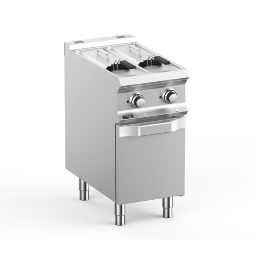 Hobart Ecomax HEFRE74A2V Floorstanding Double Basket 2 x 7 Litre Electirc Fryer, 10.5kW