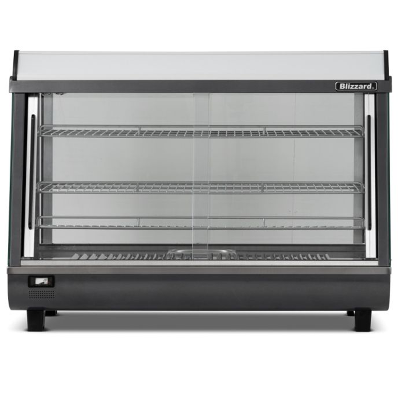 Blizzard HSS136 136L Counter Top Duel Access Heated Merchandiser