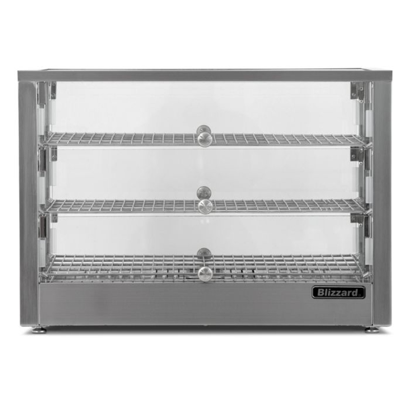 Blizzard BPW1 Counter Top Duel Access Heated Merchandiser