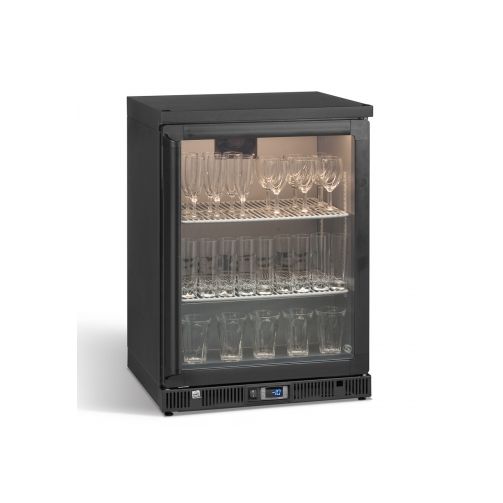 Gamko GF/100RG Right Hand Hinged Glass Single Door Froster, 50 Pint Glasses