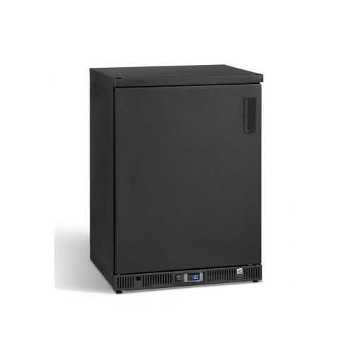 Gamko GF/100LS Left Hand Hinged Solid Single Door Anthracite Bottle Cooler, 50 Pint Glasses