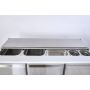 Sterling Pro Cobus SPU300SL 3 Door Saladette Hinged Lid & Chop Board, 368 Litres