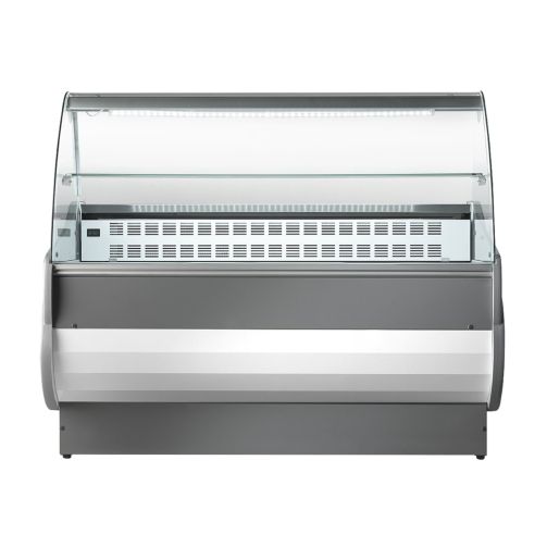 Sterling Pro SALINA80/150VCC Curved Glass Serveover Counter, 1500mm