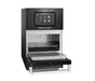 Merrychef conneX X12 HP Black - Single Phase - Angled Front View With Open Oven Door
