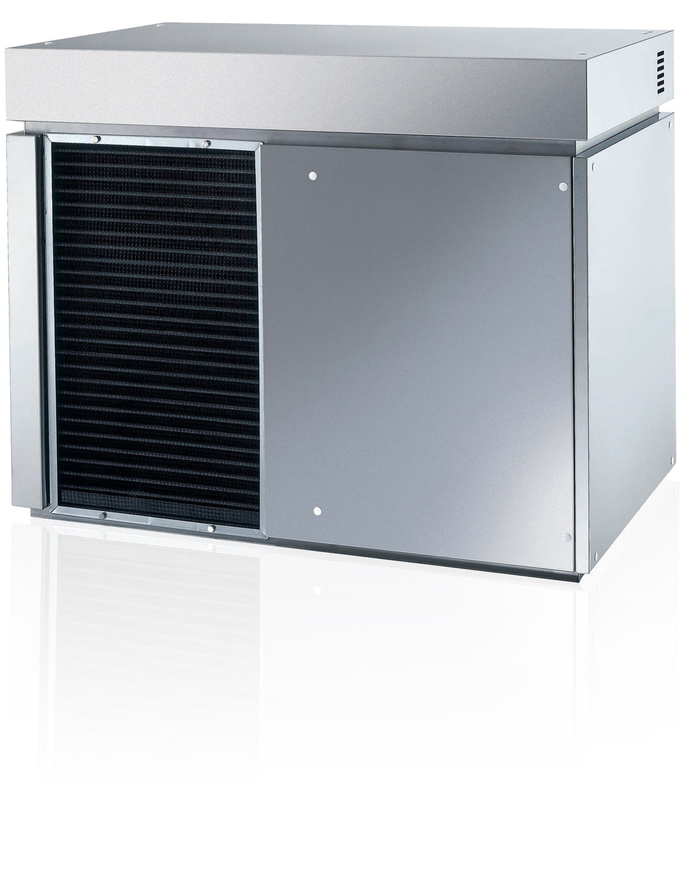 DC Modular DCF900A granular ice maker front view stainless steel