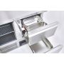 Sterling Pro Cobus SPU201-2D Undermounted Fridge Counter 2 Drawers 1 Door, 230 Litres