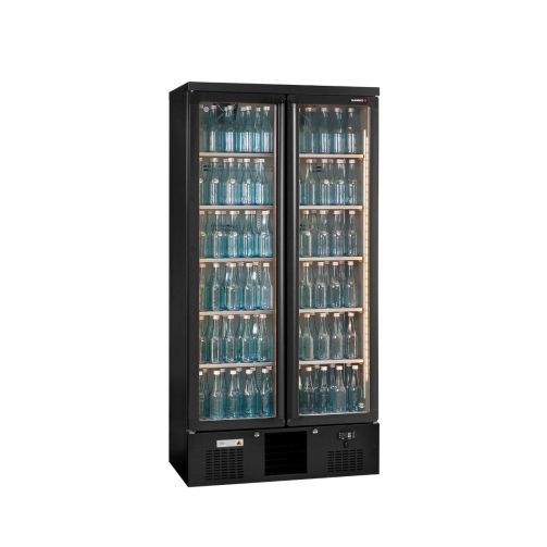 Gamko Maxiglass MG3/500G Maxiglass Hinged Glass Double Door Upright Bottle Cooler, 500 LitresGamko Maxiglass MG3/500G Maxiglass Hinged Glass Double Door Upright Bottle Cooler, 500 Litres