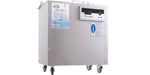 Frucosol MC500 Decarboniser angled front facing view, with digital display, product branding and castors on show.