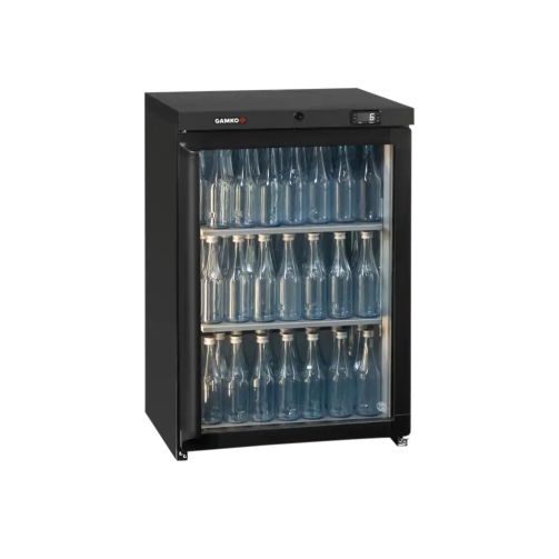 Gamko LG3-150RG Maxiglass Low Height Glass Door Bottle Cooler, 125 Litres